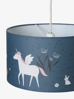Abat-jour Pour Suspension FORÊT ENCHANTEE Bleu - Vertbaudet 6 Abat-jour Pour Suspension FORÊT ENCHANTEE Bleu - Vertbaudet -Boutique Bébé abat jour pour suspension foret enchantee 2
