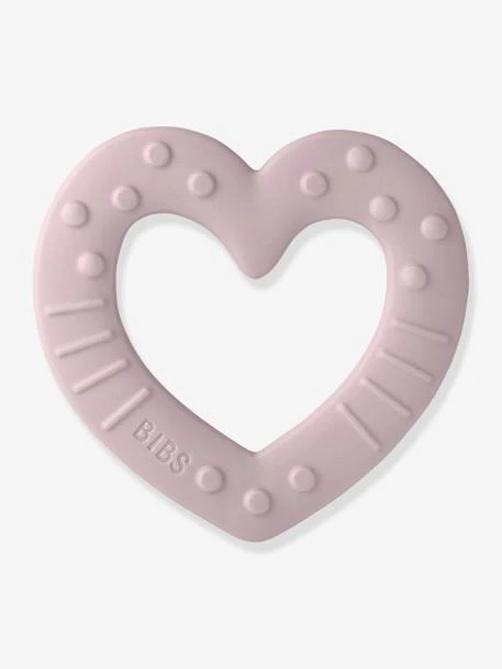 Anneau De Dentition Baby Bitie Heart BIBS Mauve Pâle - Bibs 1 Anneau De Dentition Baby Bitie Heart BIBS Mauve Pâle - Bibs