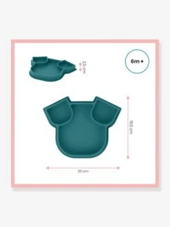 Assiette Repas BABYMOOV ISY Terracotta (renard) - Babymoov -Boutique Bébé assiette repas babymoov isy 3