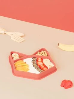 Assiette Repas BABYMOOV ISY Terracotta (renard) - Babymoov -Boutique Bébé assiette repas babymoov isy 5