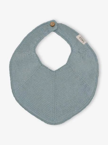 Bavoir De Dentition SAGA Fjola En Tricot Bleu - Saga Copenhagen 1 Bavoir De Dentition SAGA Fjola En Tricot Bleu - Saga Copenhagen