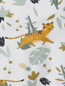 Bavoir Manches Longues VERTBAUDET Imprimé Tigres - Vertbaudet -Boutique Bébé bavoir manches longues vertbaudet 3