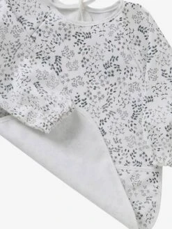 Bavoir Tablier Manches Longues Imprimé Végétal - Vertbaudet 8 Bavoir Tablier Manches Longues Imprimé Végétal - Vertbaudet -Boutique Bébé bavoir tablier manches longues 2