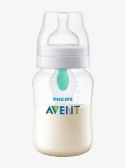 Biberon 260 Ml Philips AVENT Anti-colic Avec Valve AirFree Transparent - Philips Avent -Boutique Bébé biberon 260 ml philips avent anti colic avec valve airfree 2