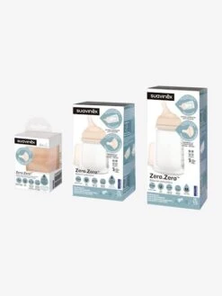 Biberon Anti-colique Zéro Zéro® SUAVINEX - 270 Ml - Débit Moyen (M) Peau - Suavinex -Boutique Bébé biberon anti colique zero zero suavinex 270 ml debit moyen m 3