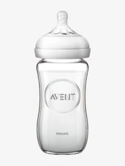 Biberon Verre 240 Ml Philips AVENT Natural Sans BPA Transparent - Philips Avent -Boutique Bébé biberon verre 240 ml philips avent natural sans bpa 2