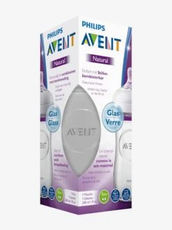 Biberon Verre 240 Ml Philips AVENT Natural Sans BPA Transparent - Philips Avent -Boutique Bébé biberon verre 240 ml philips avent natural sans bpa 3