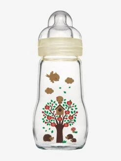 Biberon Verre 260 Ml MAM Feel Good Débit 2 Beige - Mam 5 Biberon Verre 260 Ml MAM Feel Good Débit 2 Beige - Mam -Boutique Bébé biberon verre 260 ml mam feel good debit 2 2