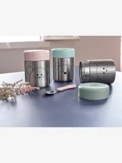 Boîte à Lunch Thermos Repas LÄSSIG Little Chums Menthe/chien - Lassig -Boutique Bébé boite a lunch thermos repas lassig little chums 3