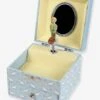 Boîte à Musique Cube Le Petit Prince Et Le Mouton - TROUSSELIER Bleu Pâle - Toutes Les Marques