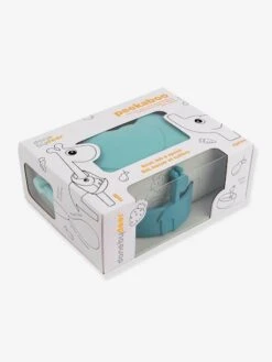 Coffret Premier Repas 3 Pièces DONE BY DEER Peekaboo Deer Friends En Silicone Bleu - Done By Deer -Boutique Bébé coffret premier repas 3 pieces done by deer peekaboo deer friends en silicone 3