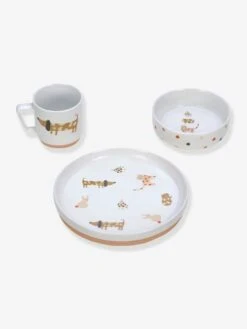 Coffret Repas LÄSSIG En Porcelaine Tiny Farmer Mouton & Oie - Lassig -Boutique Bébé coffret repas lassig en porcelaine 4