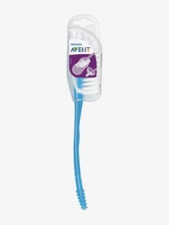 Goupillon Philips AVENT Pour Biberons Et Tétines Bleu - Philips Avent -Boutique Bébé goupillon philips avent pour biberons et tetines 2