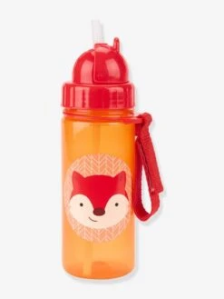 Gourde Avec Paille SKIP HOP Zoo Orange (renard) - Skip Hop 4 Gourde Avec Paille SKIP HOP Zoo Orange (renard) - Skip Hop -Boutique Bébé gourde avec paille skip hop zoo 1