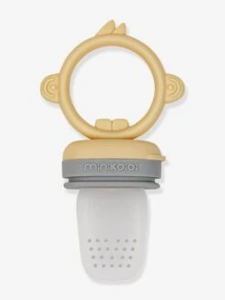 Grignoteur MINIKOIOI Baby Pulp En Silicone Tilleul/gris - Minikoioi -Boutique Bébé grignoteur minikoioi baby pulp en silicone 5