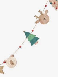 Guirlande De Noël En Bois Bois - Vertbaudet -Boutique Bébé guirlande de noel en bois 4