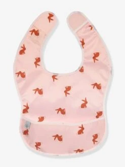 Lot De 2 Bavoirs Avec Poche LÄSSIG Little Forest Little Forest Lapin - Rose + B - Lassig -Boutique Bébé lot de 2 bavoirs avec poche lassig little forest 4