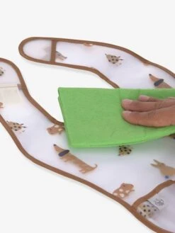 Lot De 2 Bavoirs Avec Poche Little Mateys LÄSSIG Bleu Royale - Lassig -Boutique Bébé lot de 2 bavoirs avec poche little mateys lassig 4