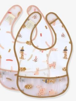 Lot De 2 Bavoirs Avec Poche Little Mateys LÄSSIG Bleu Royale - Lassig -Boutique Bébé lot de 2 bavoirs avec poche little mateys lassig 5