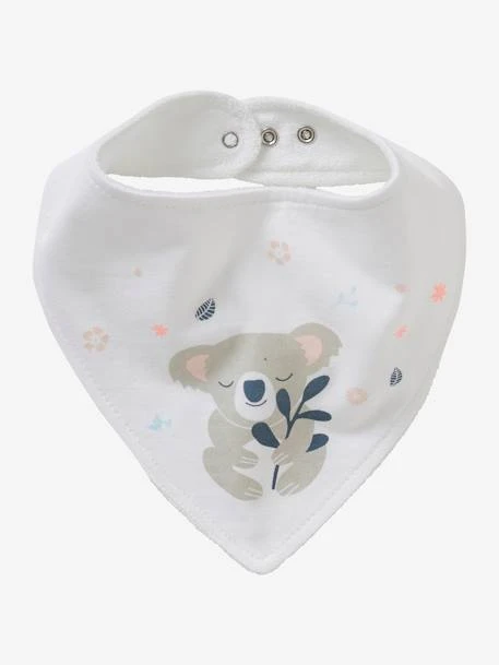 Lot De 2 Bavoirs Bandana Imprimé Koala - Vertbaudet 2 Lot De 2 Bavoirs Bandana Imprimé Koala - Vertbaudet – Image 2