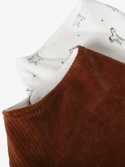 Lot De 2 Bavoirs Bandanas Petit Nomade Lot Caramel Ivoire Imprimé - Vertbaudet -Boutique Bébé lot de 2 bavoirs bandanas petit nomade 3