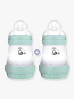 Lot De 2 Biberons 160 Ml MAM Easy Start Anti-colique Nature Guardian Nature Blush - Mam