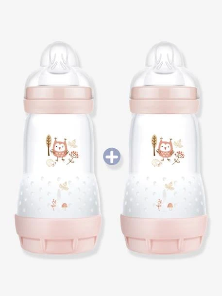 Lot De 2 Biberons 260 Ml MAM Easy Start Anti-colique Nature Guardian Nature Aqua - Mam 2 Lot De 2 Biberons 260 Ml MAM Easy Start Anti-colique Nature Guardian Nature Aqua - Mam – Image 2