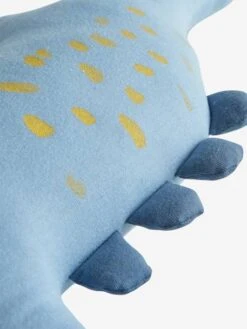 Lot De 2 Coussins PETIT DINO Bleu / Kaki - Vertbaudet -Boutique Bébé lot de 2 coussins petit dino 2