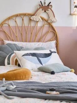 Lot De 2 Coussins SOUS L'OCÉAN Bleu - Vertbaudet -Boutique Bébé lot de 2 coussins sous locean 2