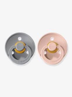 Lot De 2 Sucettes-tétines BIBS Colour, Taille 1 De 0 à 6 Mois Blush & Vanilla - Bibs -Boutique Bébé lot de 2 sucettes tetines bibs colour taille 1 de 0 a 6 mois 5