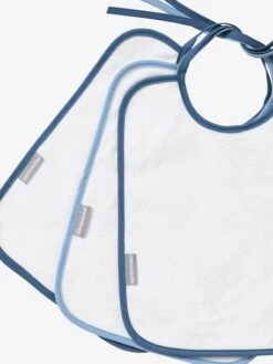 Lot De 3 Bavoirs Plastifiés Bleu - Vertbaudet -Boutique Bébé lot de 3 bavoirs plastifies 5