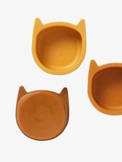Lot De 3 Bols En Silicone Chat Lot Vert - Vertbaudet -Boutique Bébé lot de 3 bols en silicone chat 4