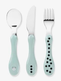 Lot De 3 Couverts 2e âge LÄSSIG Little Mateys Royal Blue - Lassig -Boutique Bébé lot de 3 couverts 2e age lassig 3