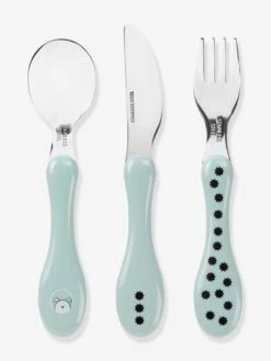 Lot De 3 Couverts 2e âge LÄSSIG Little Mateys Royal Blue - Lassig -Boutique Bébé lot de 3 couverts 2e age lassig 5