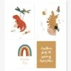 Lot De 4 Affiches Dinosaures Sunny LILIPINSO Multicolore - Lilipinso
