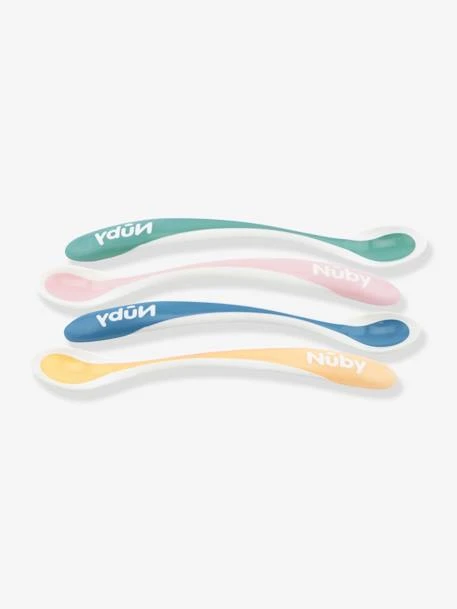 Lot De 4 Cuillères Bébé Thermosensibles NUBY Aléatoire - Nuby 2 Lot De 4 Cuillères Bébé Thermosensibles NUBY Aléatoire - Nuby – Image 2