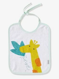 Lot De 7 Bavoirs Bébé VERTBAUDET Imprimé Jungle - Vertbaudet -Boutique Bébé lot de 7 bavoirs bebe vertbaudet 4
