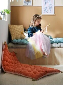 Matelas De Sol à Pompons MINI MAXI POIS Rose - Vertbaudet -Boutique Bébé matelas de sol a pompons mini maxi pois 3