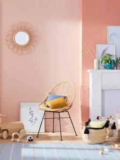 Miroir En Rotin Hélios Marron - Vertbaudet -Boutique Bébé miroir en rotin helios 2