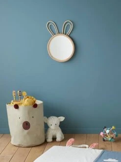 Miroir Rotin Lapin Rotin - Vertbaudet -Boutique Bébé miroir rotin lapin 3