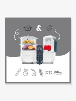 Pack Robot BABYMOOV Nutribaby+/3 Babybols Blanc - Babymoov -Boutique Bébé pack robot babymoov nutribaby3 babybols 3