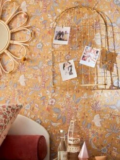 Pêle-mêle Lumineux Cage à Oiseaux Doré - Vertbaudet -Boutique Bébé pele mele lumineux cage a oiseaux 4