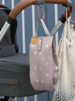 Pochette Isotherme LÄSSIG Taupe - Lassig -Boutique Bébé pochette isotherme lassig 3