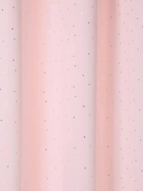 Rideau Occultant Etoiles D'argent Rose Imprimé étoiles - Vertbaudet 3 Rideau Occultant Etoiles D'argent Rose Imprimé étoiles - Vertbaudet – Image 3