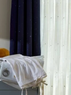 Rideau Voilage Etoiles Filantes Ivoire/or - Vertbaudet -Boutique Bébé rideau voilage etoiles filantes 2
