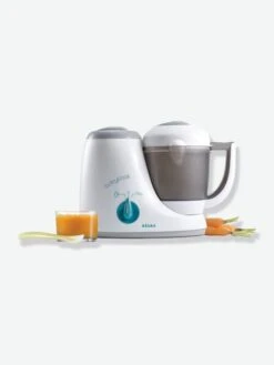 Robot BEABA Babycook Original Blanc/bleu/gris - Beaba -Boutique Bébé robot beaba babycook original 3