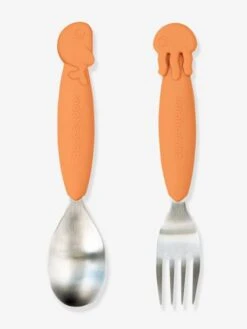 Set 2 Couverts DONE BY DEER YummyPlus Sea Friends Rose - Done By Deer 10 Set 2 Couverts DONE BY DEER YummyPlus Sea Friends Rose - Done By Deer -Boutique Bébé set 2 couverts done by deer yummyplus sea friends 4