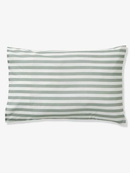 Taie D'oreiller Bébé TREK Oeko-Tex® Blanc Imprimé - Vertbaudet 2 Taie D'oreiller Bébé TREK Oeko-Tex® Blanc Imprimé - Vertbaudet – Image 2