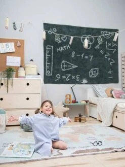 Boutique Bébé -Boutique Bébé tapis coton lavable mappemonde lorena canals 1