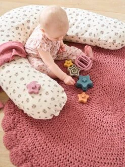 Tapis Crochet Vieux Rose - Vertbaudet 7 Tapis Crochet Vieux Rose - Vertbaudet -Boutique Bébé tapis crochet 2
